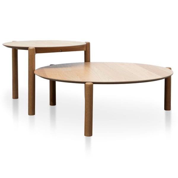 UNITY Oak Nested Coffee Tables