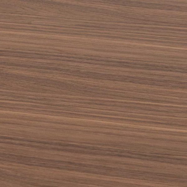 NARA Round Walnut Coffee Table - 1.1m - Image 2
