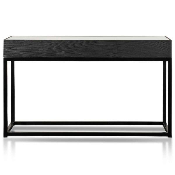 DAMARIS Recycled Elm and Fir Console Table - 1.4m - Image 2
