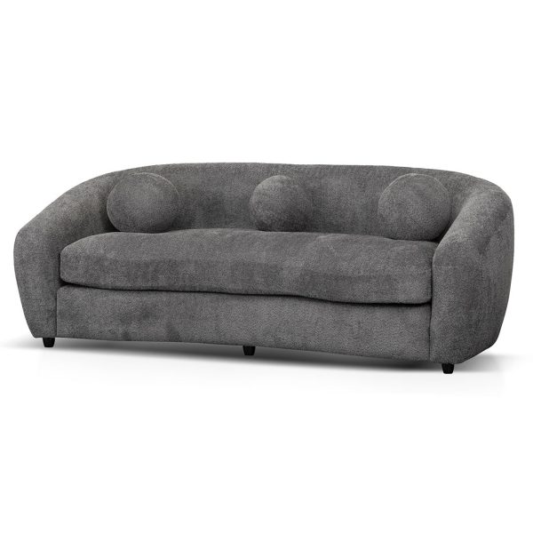 GENEVIEVE 3 Seater Sofa - Iron Grey