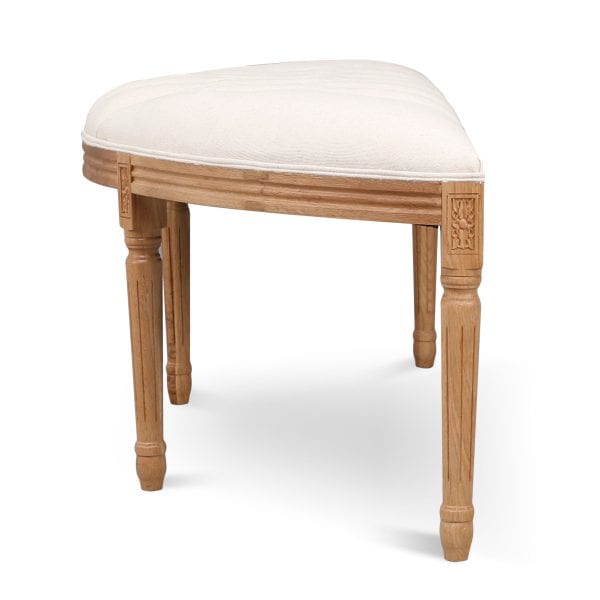 LUNA Oak Bench - 1.48m Light Beige - Image 3