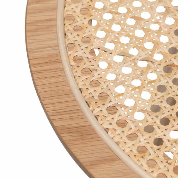 LIEF Nested Side Table - Natural with Rattan Top - Image 6