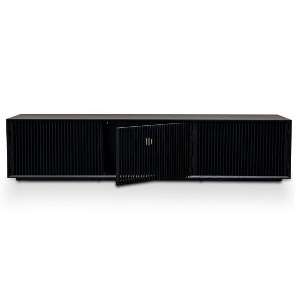 LORI Entertainment TV Unit - 2m Black - Image 4