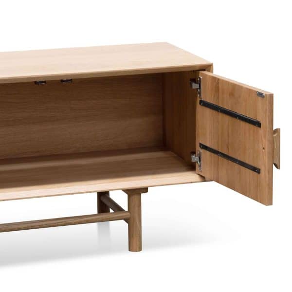 SUSAN Wooden TV Entertainment Unit - 1.8m Natural - Image 7
