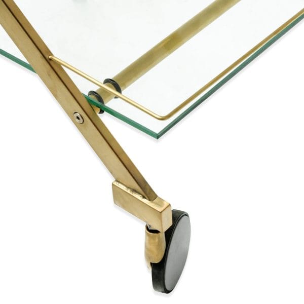 MOREAU Bar Cart - Brushed Gold - Image 4