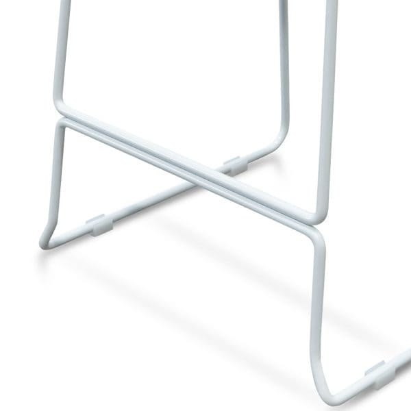 ANNIKA Bar Stool - Natural & White - Image 5