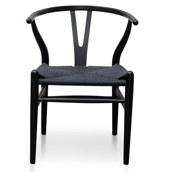 SIGNE Cord Dining Chair - Black (Set of 2) - Image 2