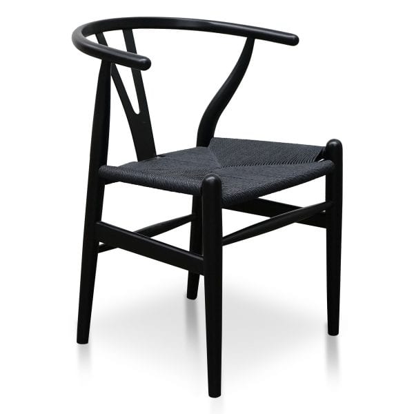 SIGNE Cord Dining Chair - Black (Set of 2) - Image 3