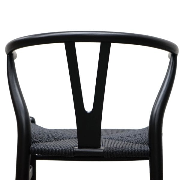 SIGNE Cord Dining Chair - Black (Set of 2) - Image 5