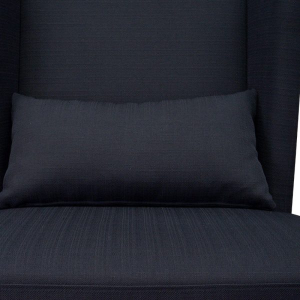 ALEXA Wingback Chair - Black - Image 10
