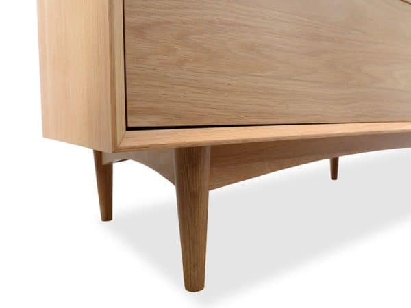 LIV Wooden 3 Drawer Dresser - Natural Oak - Image 8