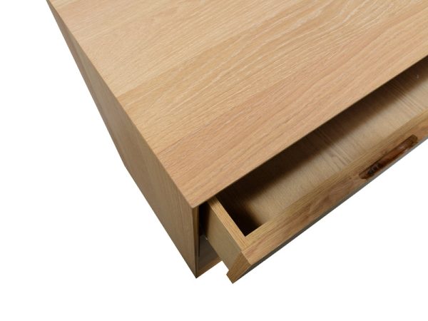 LIV Wooden 3 Drawer Dresser - Natural Oak - Image 4