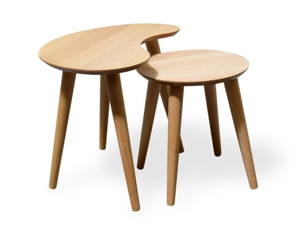 ODIN Nest of Side Tables - Natural - Image 2