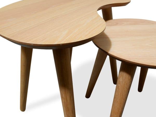 ODIN Nest of Side Tables - Natural - Image 3