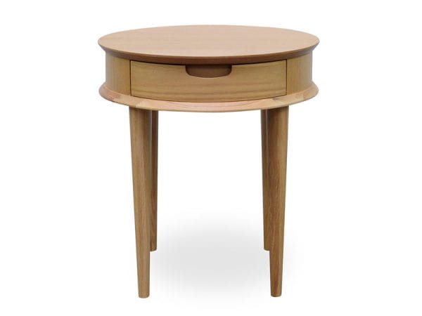 FREJA Bedside Table - 50cm Natural - Image 3