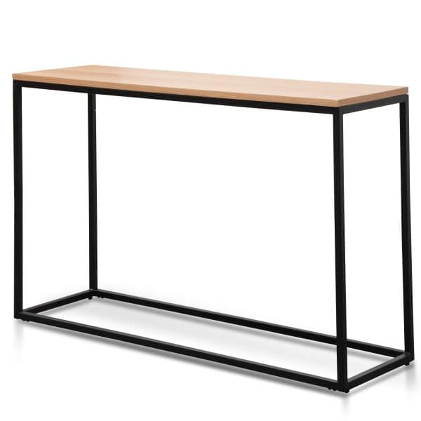 CITRON Oak Veneer Console Table - 1.2m