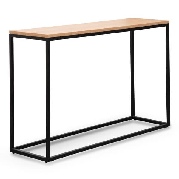CITRON Oak Veneer Console Table - 1.2m - Image 3