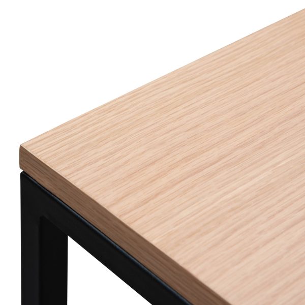 CITRON Oak Veneer Console Table - 1.2m - Image 5