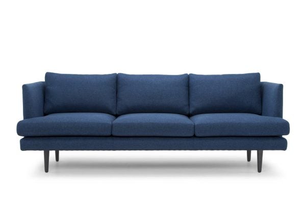 CHELSEA 3 Seater Sofa - Navy Blue - Image 2