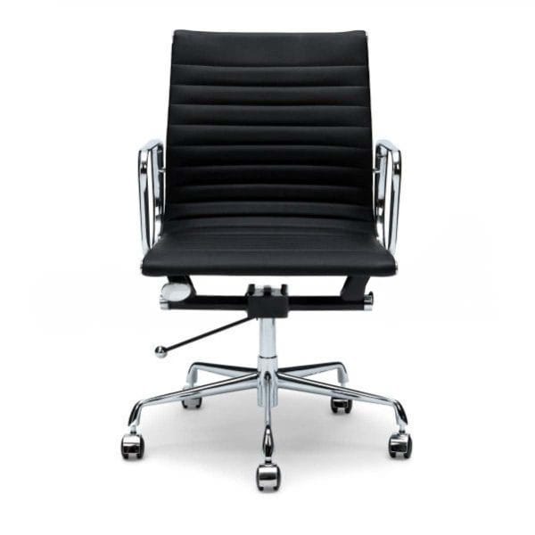 Leather Office Chair - Black