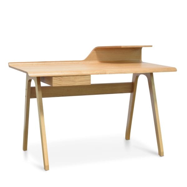HILDA Home Office Desk - 1.25m Natural - Image 2