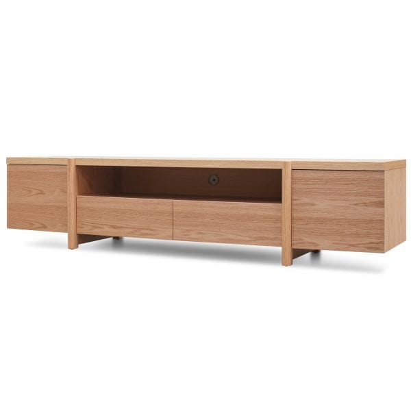 ARNE Entertainment TV Unit - 2.1m Natural