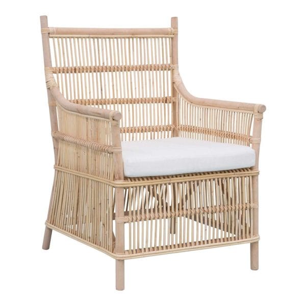 MILLICENT Wicker Chair with Cushion