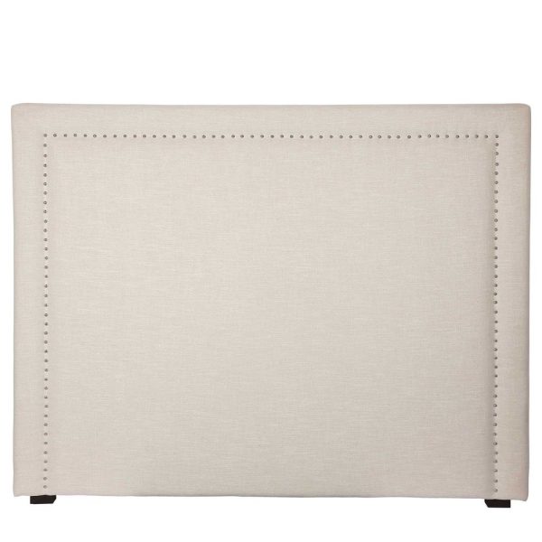 ARLO Linen Queen Bedhead - Natural