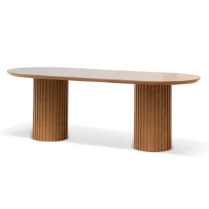 MARCELLE Round Dining Table - 2.2m Natural
