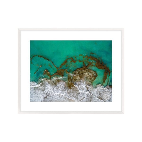 TURN THE TIDE - White Frame