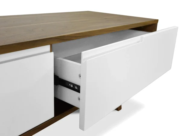 AXEL Low Line TV Unit -2.1m Walnut - Image 4