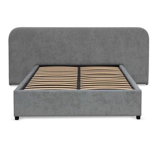 INGO Queen Bed - Flint Grey - Image 5