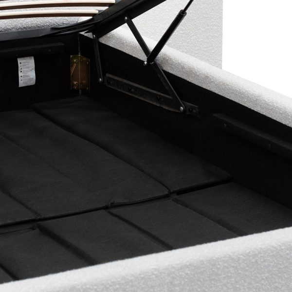INGO Queen Bed - Snow Boucle - Image 6