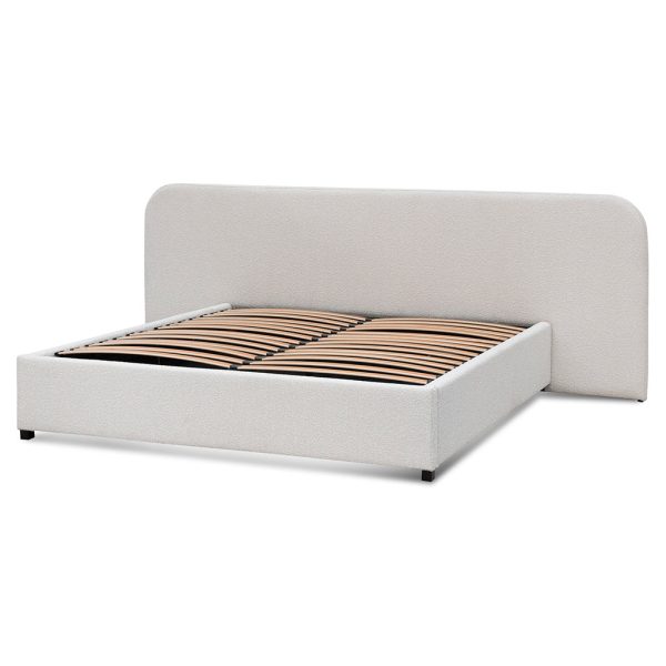 INGO Queen Bed - Snow Boucle - Image 4