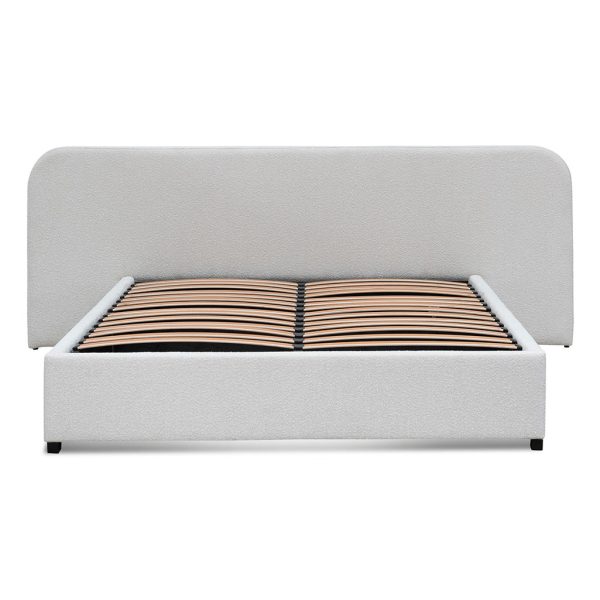 INGO Queen Bed - Snow Boucle - Image 3