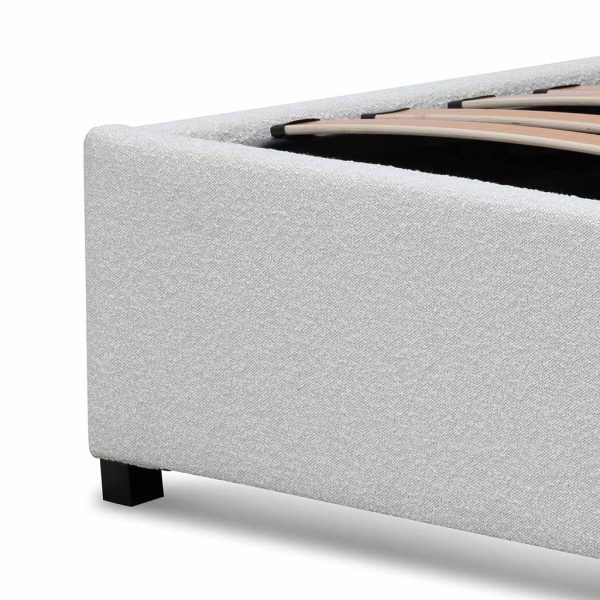 INGO Queen Bed - Snow Boucle - Image 9