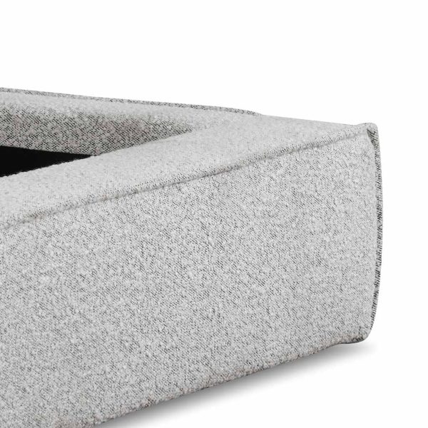 MEA Queen Bed - Pepper Boucle - Image 9