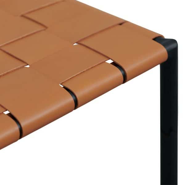 FINLEY Bar Stool - Tan & Black (Set of 2) - Image 5