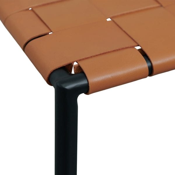 FINLEY Bar Stool - Tan & Black (Set of 2) - Image 6