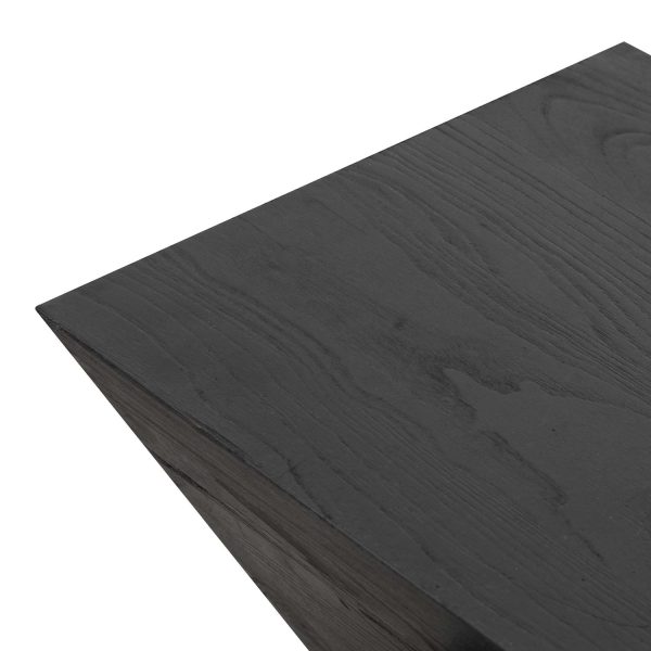 BEAU Elm Bench - 1.9m Black - Image 6
