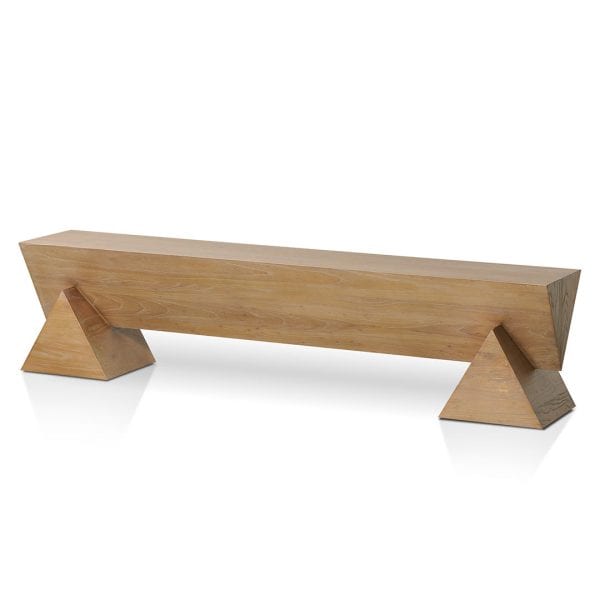BEAU Elm Bench - 1.9m Natural