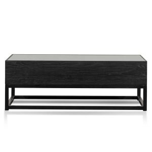 PABLO Elm Coffee Table - 1.2m Black