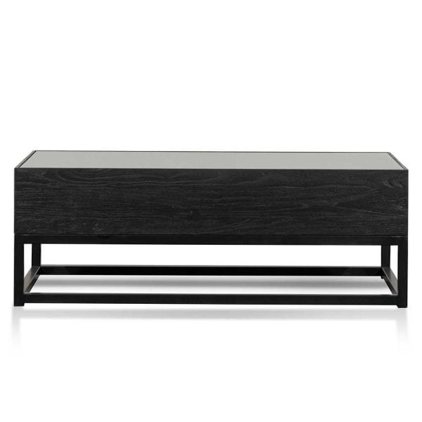 PABLO Elm Coffee Table - 1.2m Black