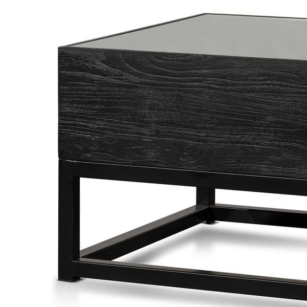 PABLO Elm Coffee Table - 1.2m Black - Image 2