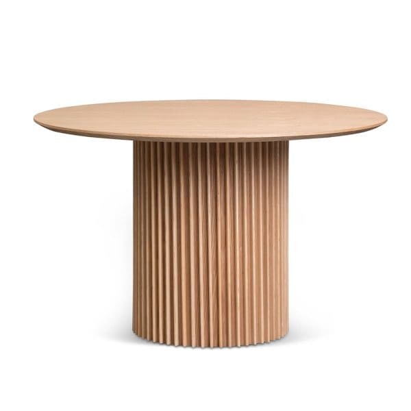 MICHAL Round Dining Table - 1.2m Natural