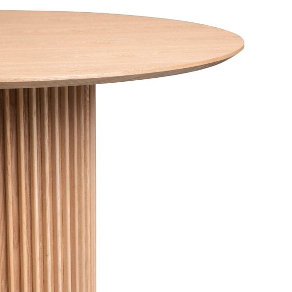 MICHAL Round Dining Table - 1.2m Natural - Image 3