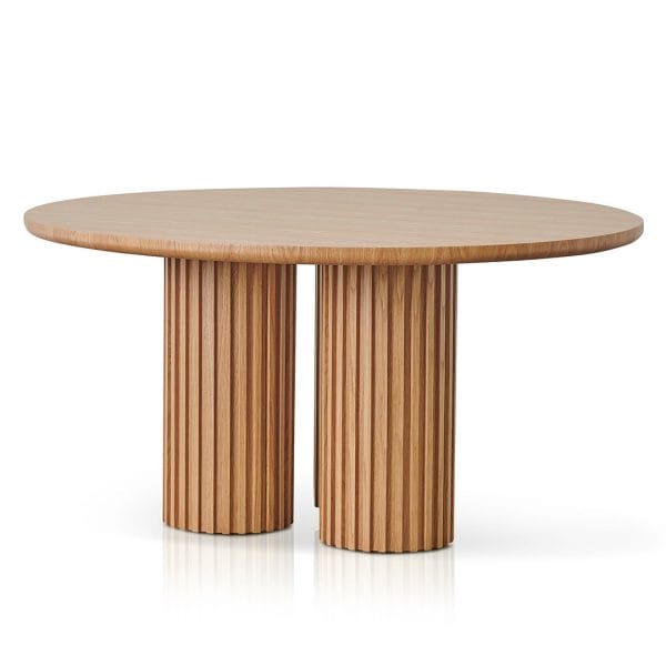 DILLAN Round Dining Table - 1.5m Natural - Image 6