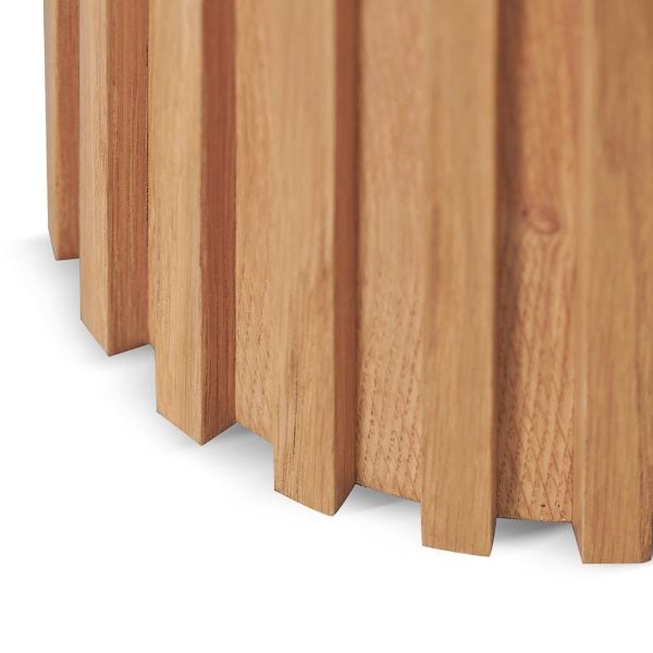 KALINI Console Table - 1.4m Natural Oak - Image 7