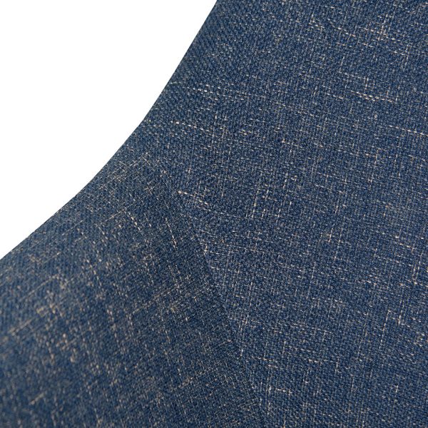 ALEJANDRO Fabric Arm Chair - Dark Blue - Image 7