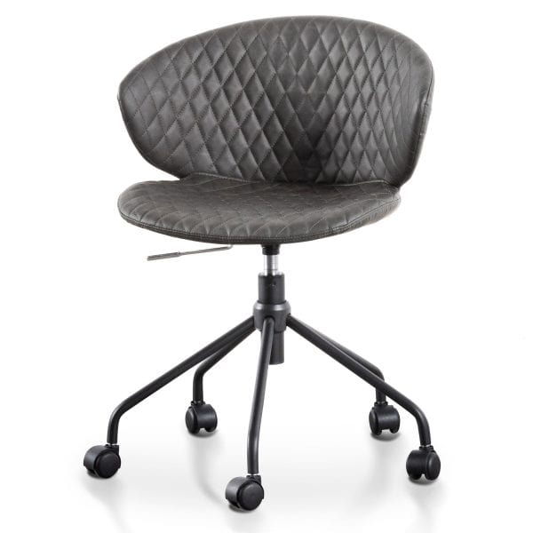 STEFFEN Office Chair - Charcoal with Black Base